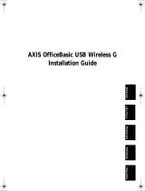 Axis OfficeBasic USB Wireless G Installation guide