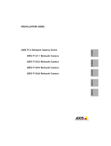 Axis P1343 Network Camera Installation guide