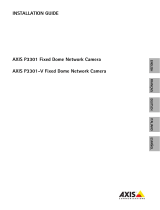 Axis P3301 10er Pack bulk Installation guide