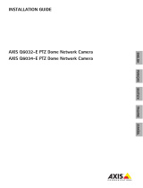 Axis Q6032 PTZ Installation guide