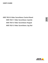Axis AXIS T8310 User manual