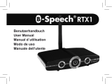 B-Speech RTX1 User manual