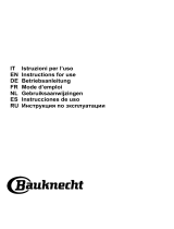 Bauknecht DNG 5355 IX/2 Owner's manual