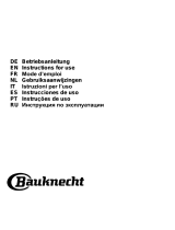 Bauknecht DBHBS 63 LL IX User guide