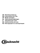 Bauknecht DBHPN 63 LB X User guide