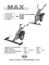 BCS MAX 620 Owner's manual