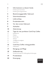 Beem Cold Drip Kaffeebereiter User manual