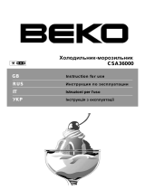 Beko CSA36000 Datasheet