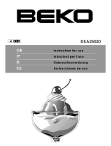 Beko DSA25020 Datasheet