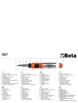 Beta 1827 Operating instructions