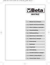 Beta 1937KC Operating instructions