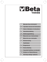 Beta 1945S Operating instructions