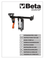 Beta 3026/SP Operating instructions