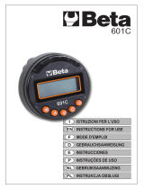 Beta 601C Operating instructions