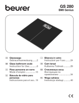 Beurer GS280 BMI Black (757.31) User manual