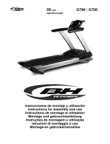 BH FITNESS G790 Operating instructions