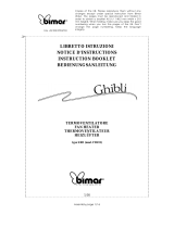 Bimar Ghibli Owner's manual