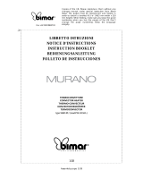 Bimar Murano S600.EU Owner's manual