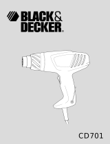 BLACK DECKER CD701 T1 Owner's manual