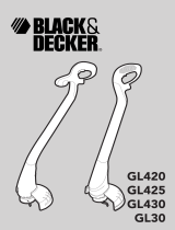 BLACK DECKER GL423 Owner's manual