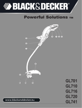BLACK DECKER GL716 T3 Owner's manual