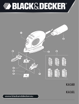 Black & Decker KA161 Owner's manual