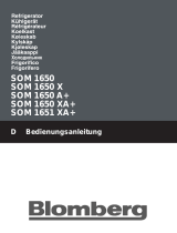Blomberg SOM 1651 XA Owner's manual