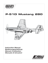 BNF P-51D Mustang 280 User manual