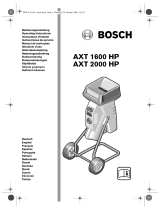 Bosch AXT 2000 HP User manual