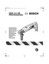 Bosch GBM 16-2 RE Professional Operating instructions
