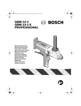 Bosch GBM 23-2 Operating instructions