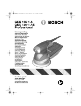 Bosch GEX 125-1 AE Operating instructions