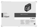 Bosch GLL 2 Owner's manual