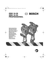 Bosch GSH 16-28 Operating instructions