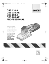 Bosch GSS 230 AE Operating instructions