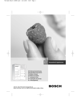 Bosch KSV32302IE/01 User manual