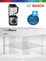 Bosch VitaMaxx MMBV625M Owner's manual