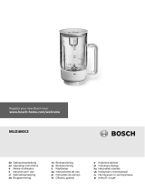 Bosch MUM4856EU/05 User manual