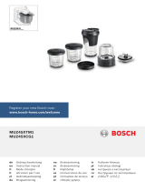 Bosch MUZ45XCG1(00) User manual