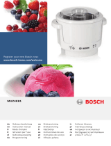 Bosch MUZ4EB1 User manual