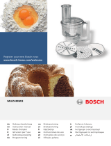 Bosch MUZ4MM3(00) User manual