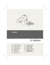 Bosch MUZ6DS3 User manual