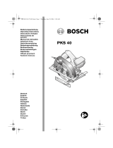 Bosch PKS 40 Operating instructions