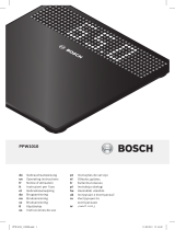 Bosch PPW1010 User manual