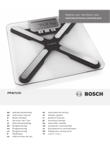 Bosch PPW7170 User manual