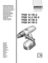 Bosch PSB 12 VE-2 Owner's manual
