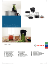 Bosch Tasty Moments Set (MUZ9TM1) User manual