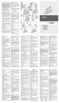 Bosch TDA8320GB/01 Owner's manual