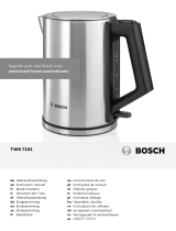 Bosch TWK 7101 2200W Stainless Steel Electric Kettle User manual