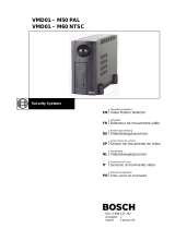 Bosch Appliances VMD01 M60 NTSC User manual